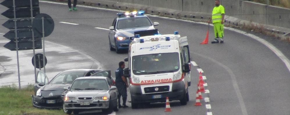 L’incidente che ha portato alla chiusura della Valassina a Briosco