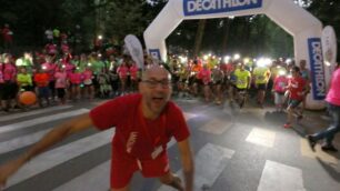 Le foto dell’AdmoRun al parco di Monza di notte