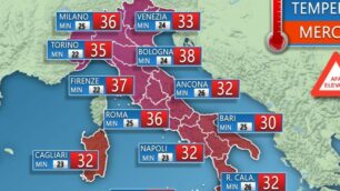 Meteo previsioni caldo