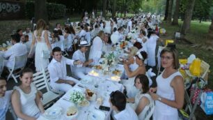 Monza Cena in bianco boschetti reali