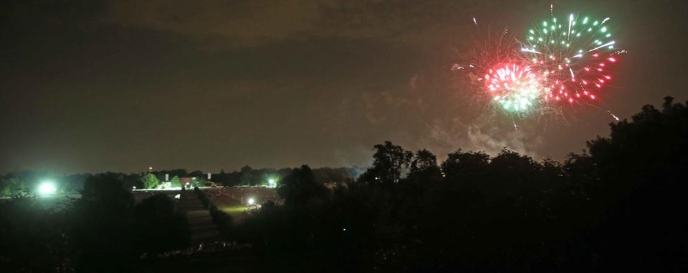 Monza: i fuochi di San Giovanni