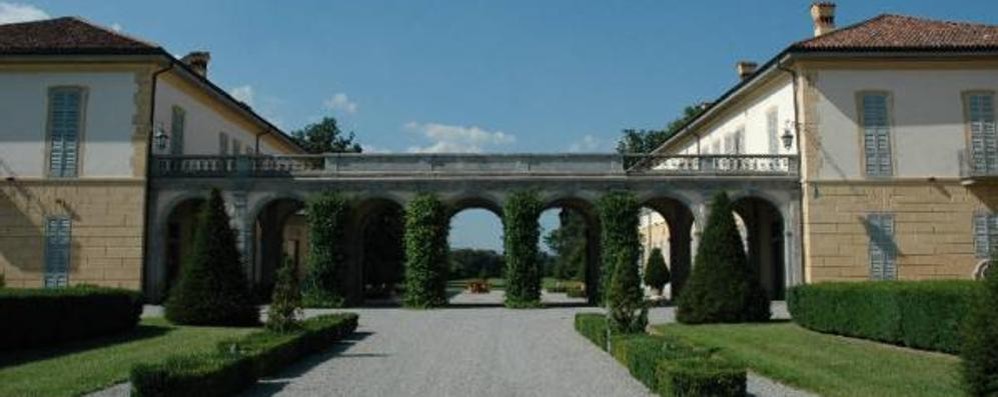 Agrate Villa Trivulzio di Omate da dove parte l'antico viale Trivulzio