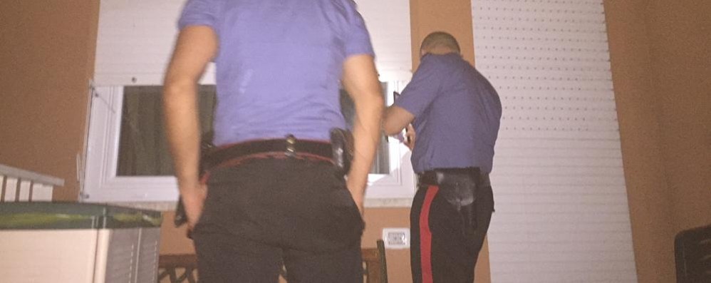 Arcore: i carabinieri intervenuti