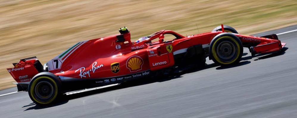 La  Ferrari di Kimi Raikkonen
