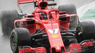 Raikkonen impegnato nelle libere del mattino