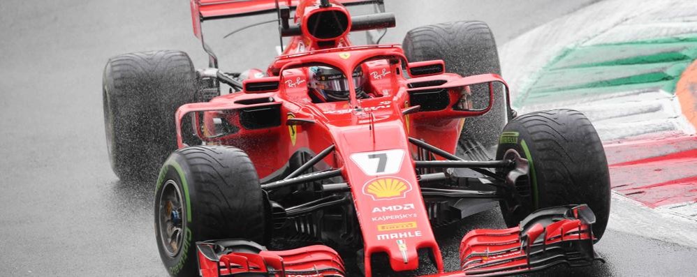 Raikkonen impegnato nelle libere del mattino