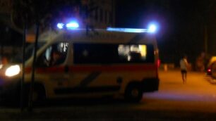 Un’ambulanza a Lesmo