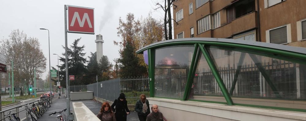 Una fermata della metrpolitana