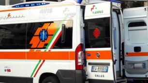 Soccorsi, l’uomo coinvolto nell’incidente è stato portato in ospedale