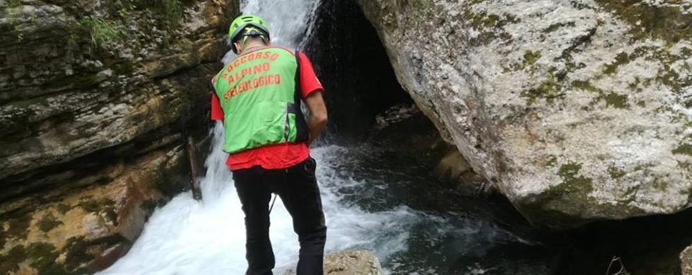 Soccorso alpino Abruzzo ricerche Carlo Rodrigo Fattibene, brianzolo scomparso - foto Cnsas Abruzzo