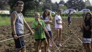 I ragazzi dell’oratorio al lavoro