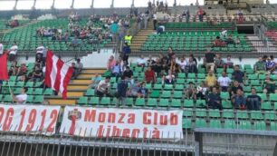 La tribuna centrale del Brianteo per Monza-Brescia
