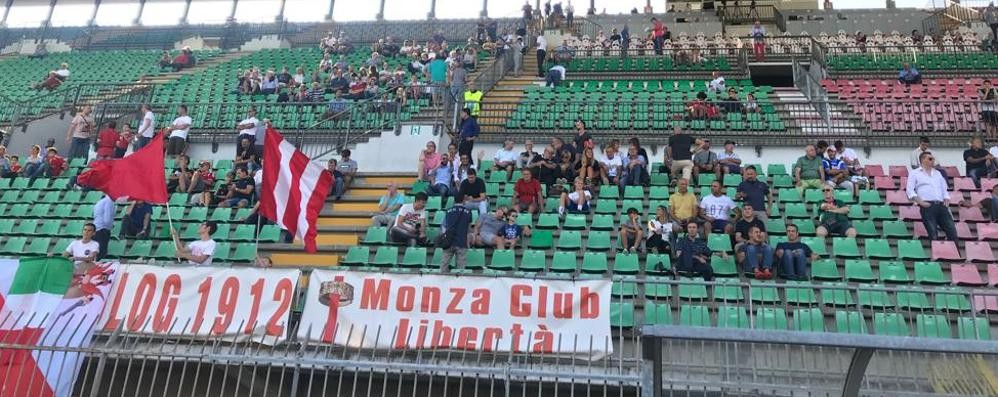 La tribuna centrale del Brianteo per Monza-Brescia