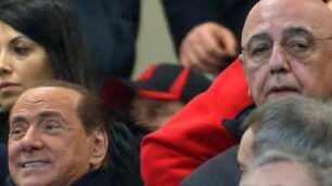 Silvio Berlusconi e Adriano Galliani