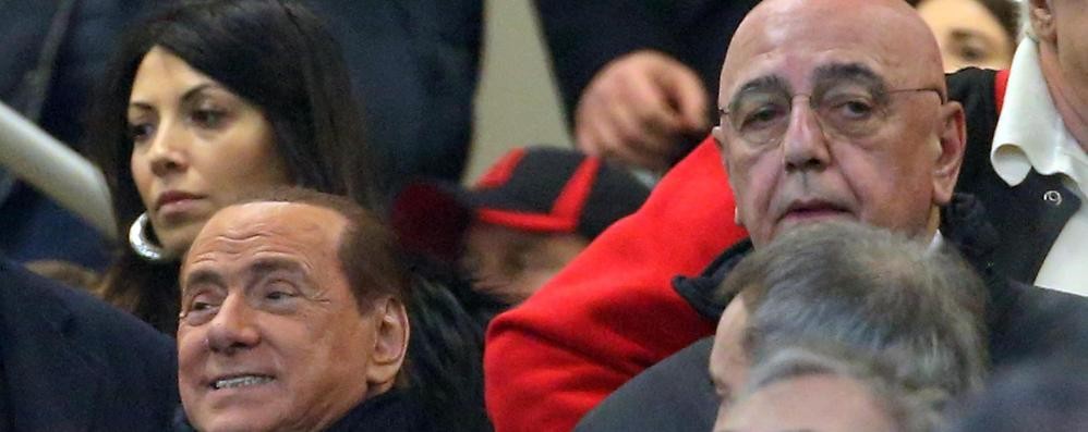 Silvio Berlusconi e Adriano Galliani