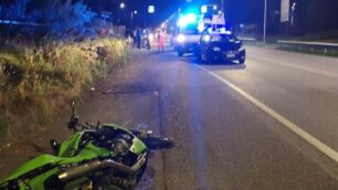 Sovico, incidente moto Monza-Carate