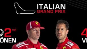 Irisultati dei due ferraristi al Gp d’Italia di Monza