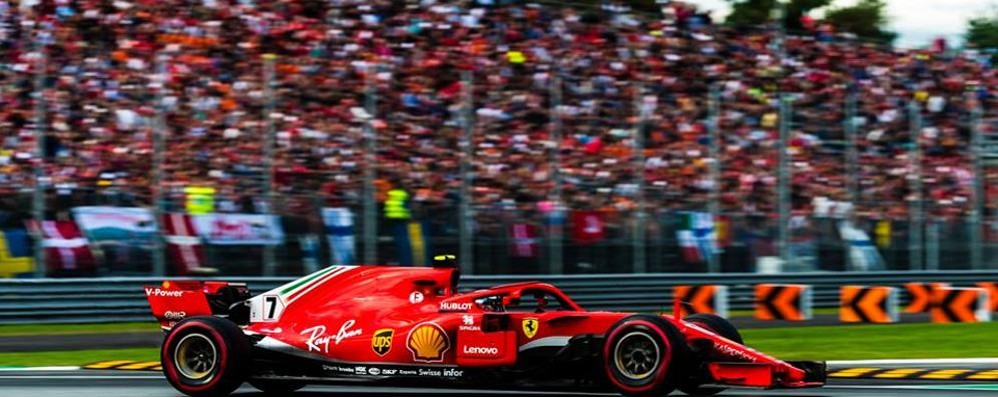 La Ferrari davanti au suoi tifosi