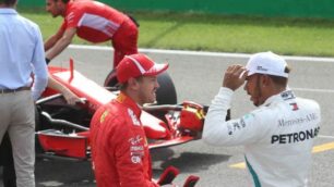 radaelli Monza Gran premio 2018 Vettel - Hamilton