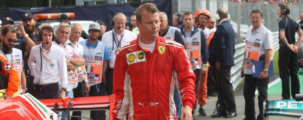 Monza Gran premio 2018 Kimi Raikkonen