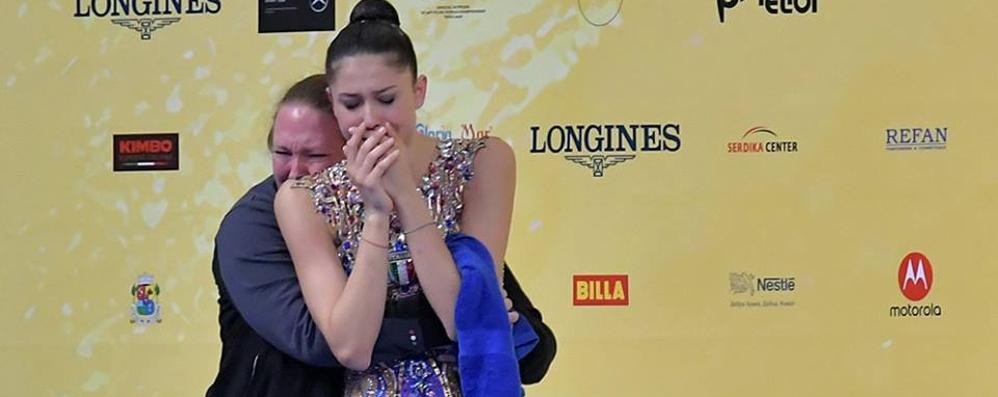 Ritmica, Milena Baldassarri argento ai Mondiali - foto Fgi su facebook