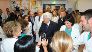 Le foto della visita del presidente Mattarella a Monza