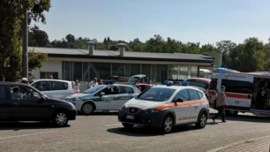 L’incidente  in via Verdi a Lentate