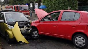 Lentate sul Seveso incidente via Trieste