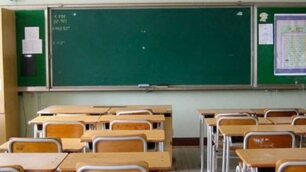 Classe lavagna banchi scuola