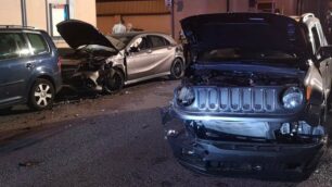 L’incidente di via TotiFoto Edoardo Terraneo