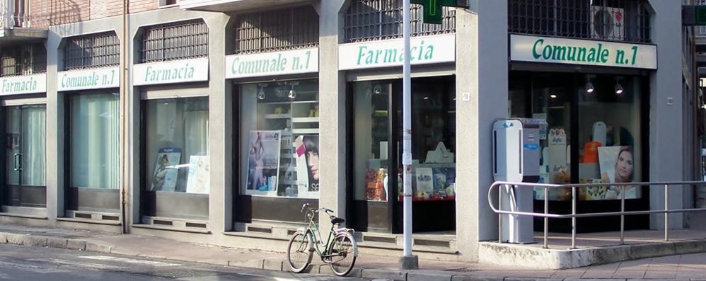 Una farmacia di Seregno