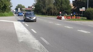 Monza-Saronno: l’incrocio  di via Sant’Aquilino