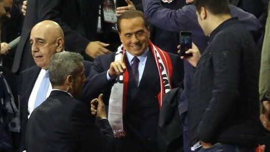 Monza Monza - Triestina Berlusconi allo stadio Brianteo