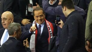 Monza Monza - Triestina Berlusconi allo stadio Brianteo