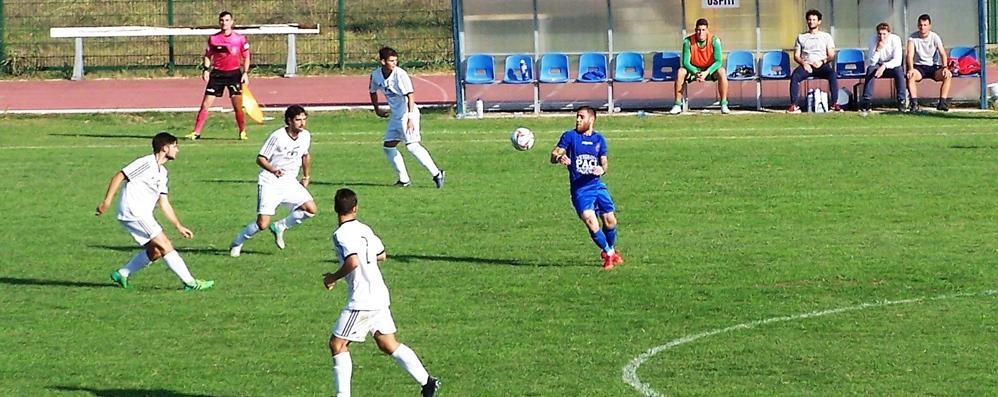 Seregno - Luca Artaria in azione a Villafranca di Verona