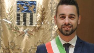 Il sindaco di Carate, Luca Veggian