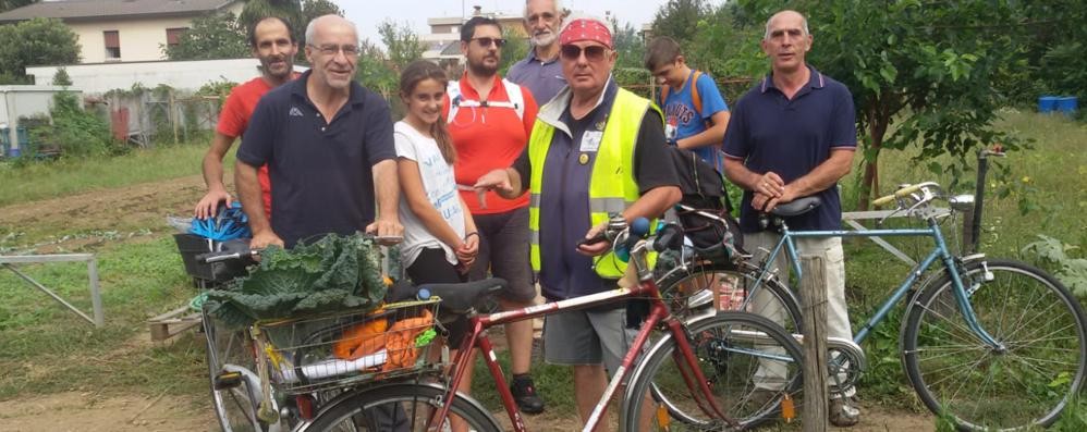 Uno dei precedenti appuntamenti con “Pedalorto”