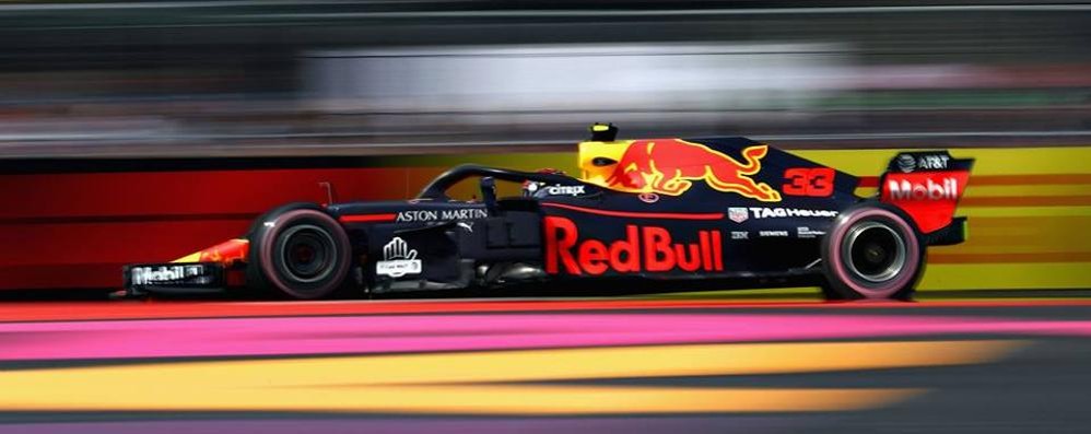 La Red Bull sul circuito messicano