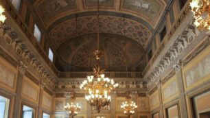 La sala da ballo della Villa reale