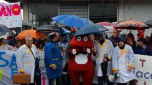 Cesano protesta Iperdì e Superdì a Cologno