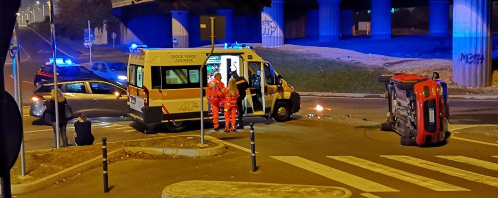 L’incidente di LissoneFoto Edoardo Terraneo