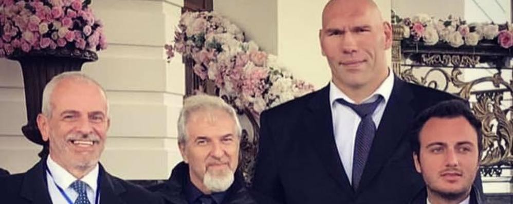 A sinistra Federico Arena e Valuev