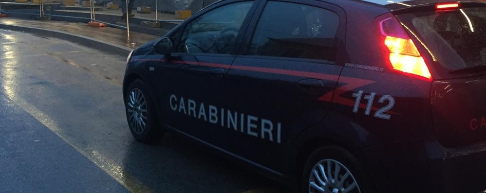 Una pattuglia dei carabinieri