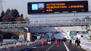 L’inuagurazione del tratto di Pedemontana Lomazzo-Lentate