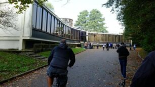 La sede Rai (ormai ex) del parco