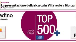 La copertina della Top 500+ del 2017