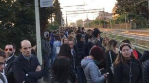 pendolari a Lissone venerdì mattina