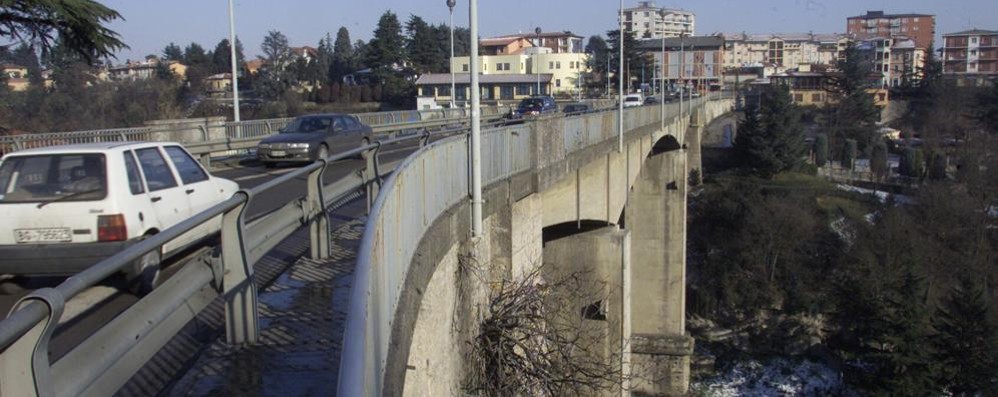 Il ponte sull’Adda a Trezzo