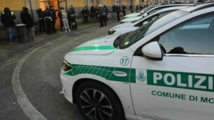 Pattuglie della polizia locale in stazione a Monza
