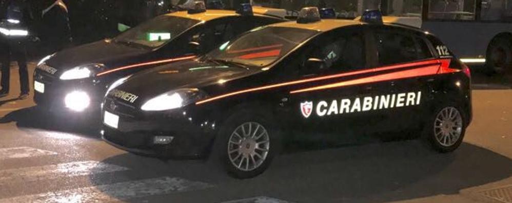 Due auto dell’Arma